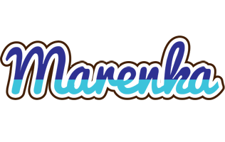 Marenka raining logo