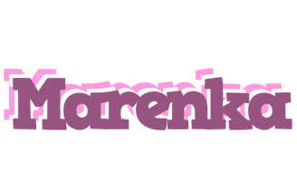 Marenka relaxing logo