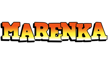 Marenka sunset logo