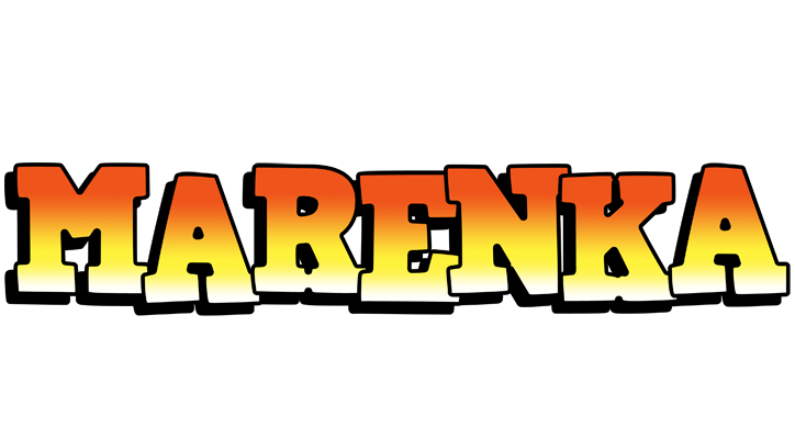 Marenka sunset logo