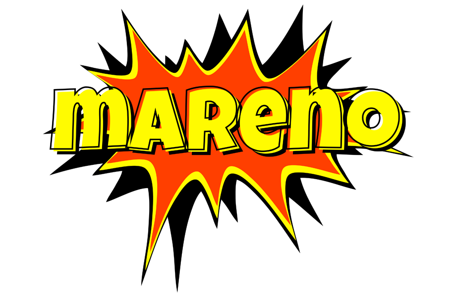 Mareno bazinga logo