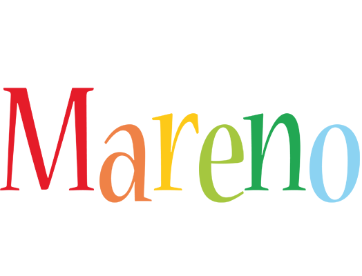 Mareno birthday logo