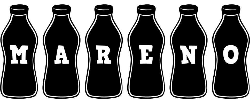 Mareno bottle logo