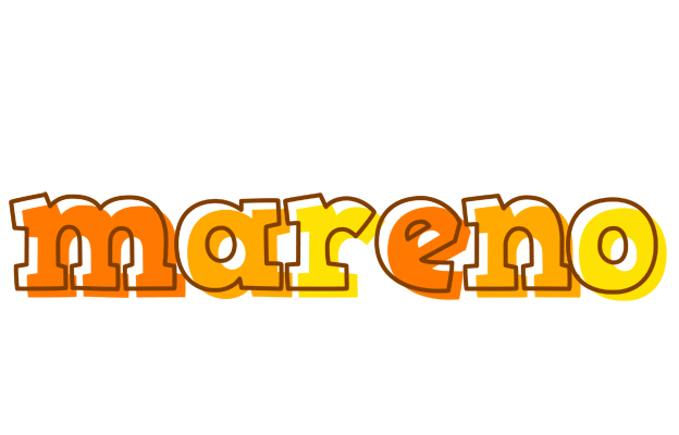 Mareno desert logo