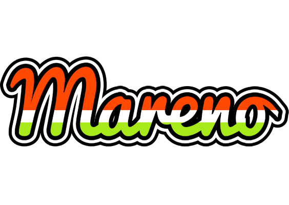 Mareno exotic logo