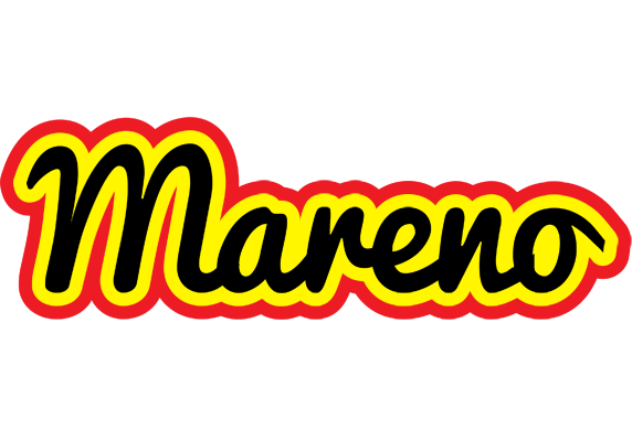 Mareno flaming logo