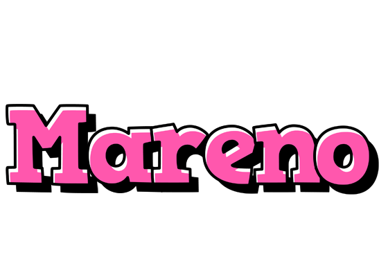 Mareno girlish logo