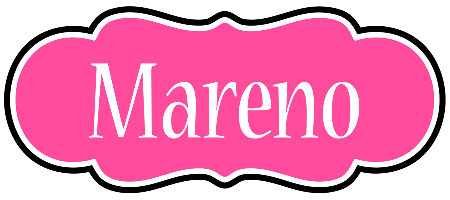 Mareno invitation logo
