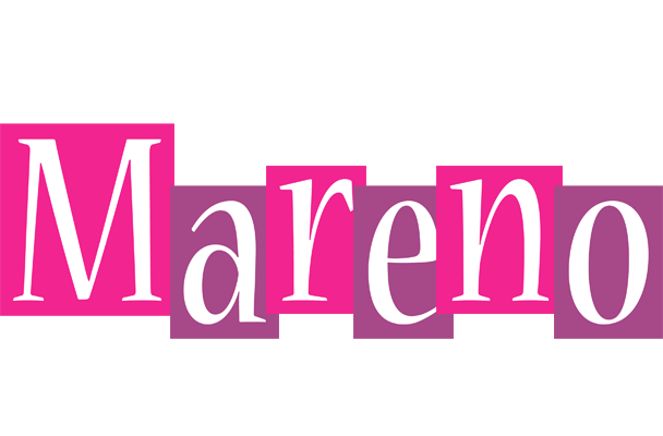 Mareno whine logo