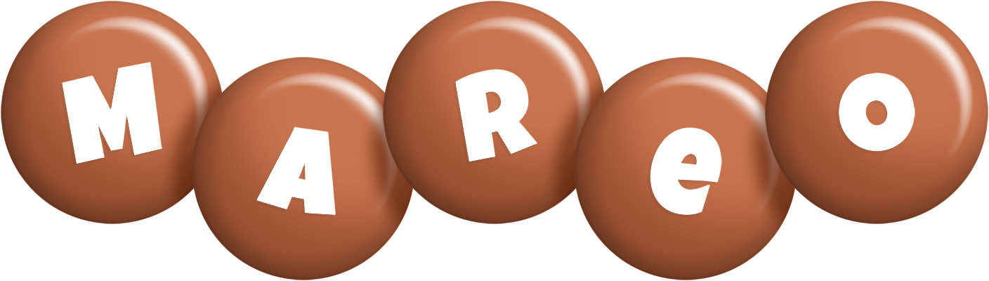 Mareo candy-brown logo