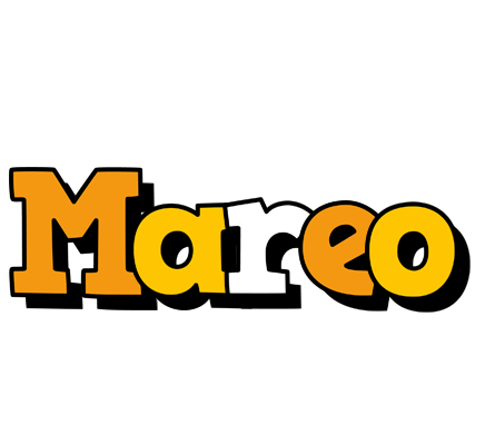 Mareo cartoon logo