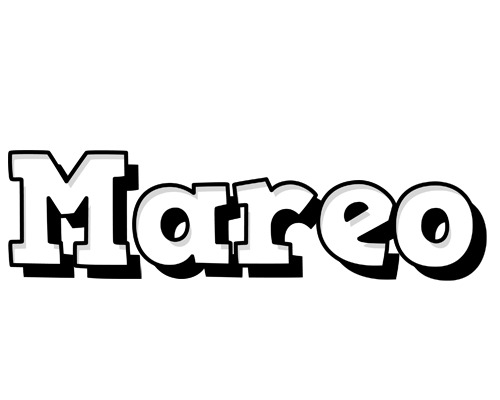 Mareo snowing logo