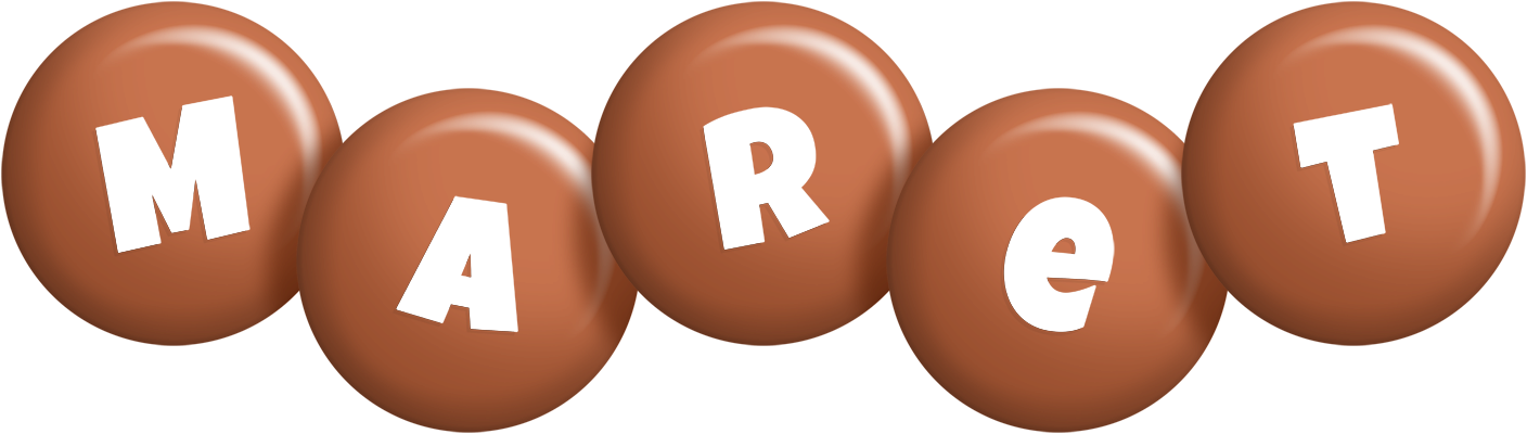 Maret candy-brown logo