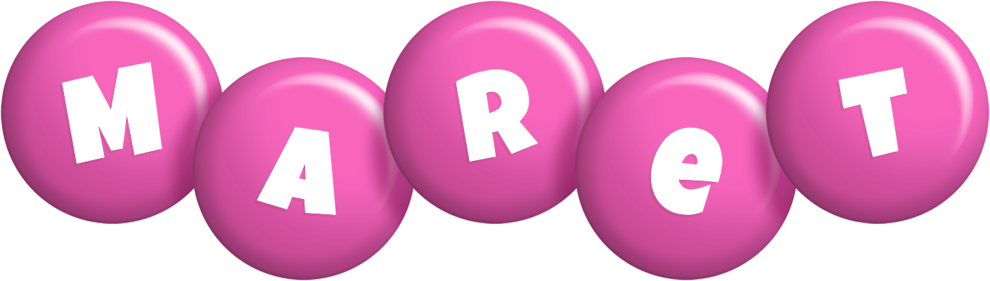 Maret candy-pink logo