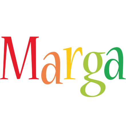 Marga birthday logo