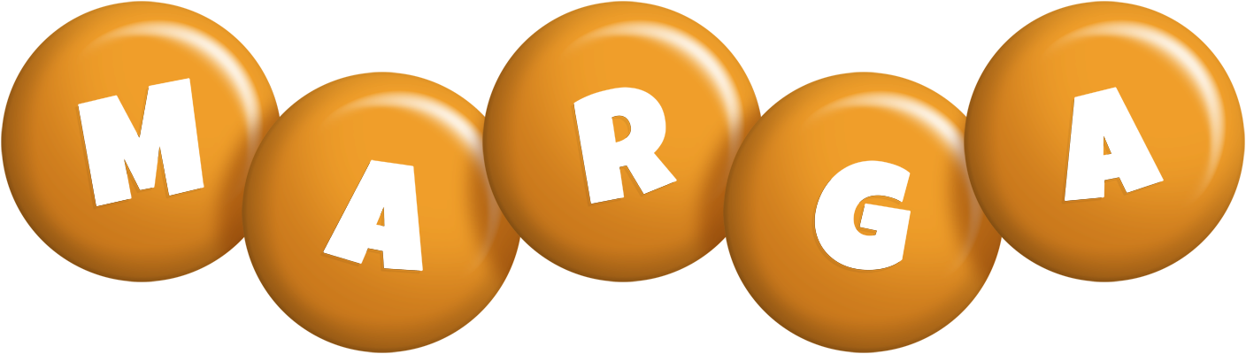 Marga candy-orange logo