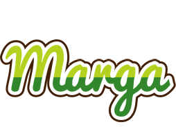 Marga golfing logo