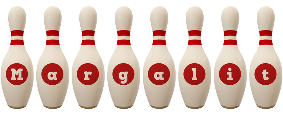 Margalit bowling-pin logo