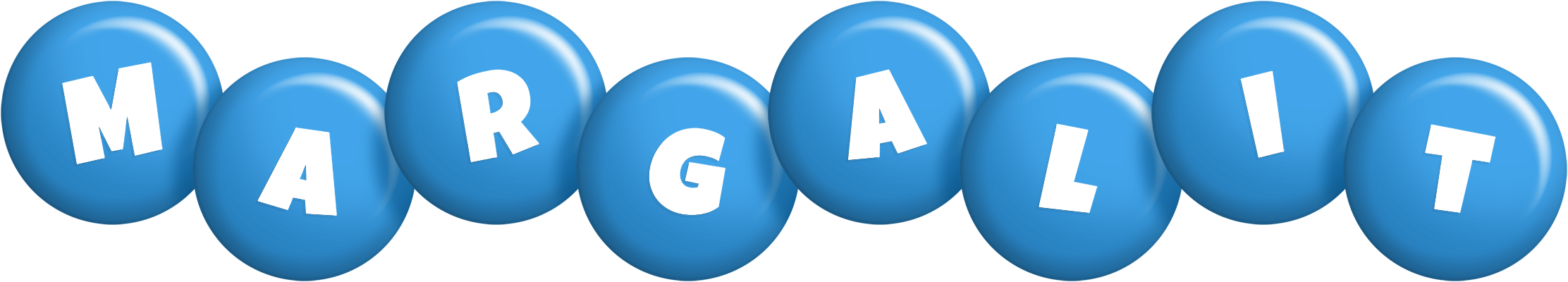 Margalit candy-blue logo