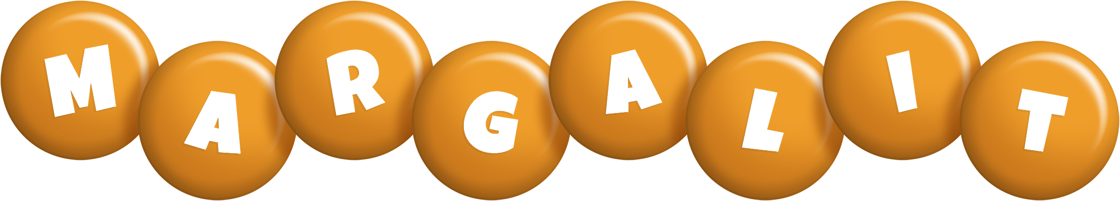 Margalit candy-orange logo