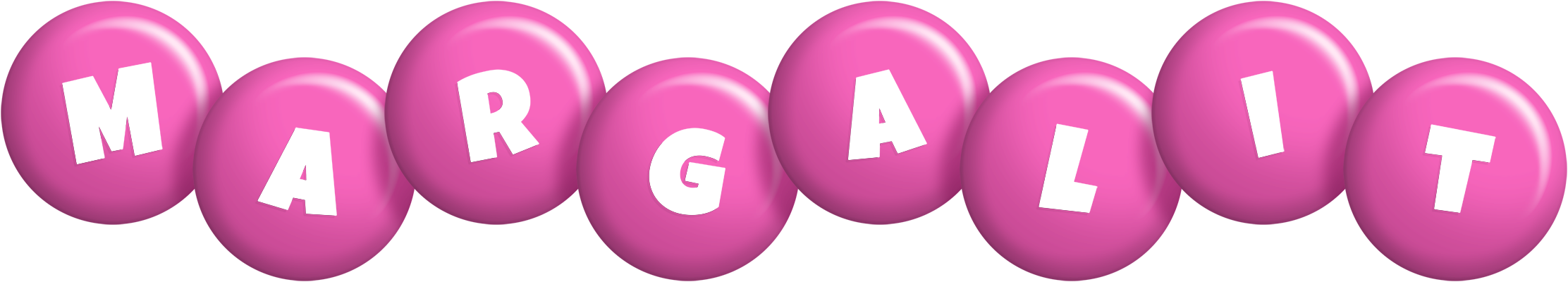 Margalit candy-pink logo