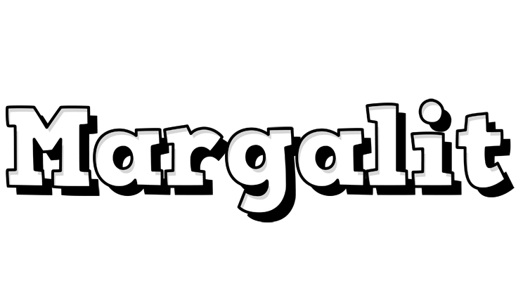 Margalit snowing logo