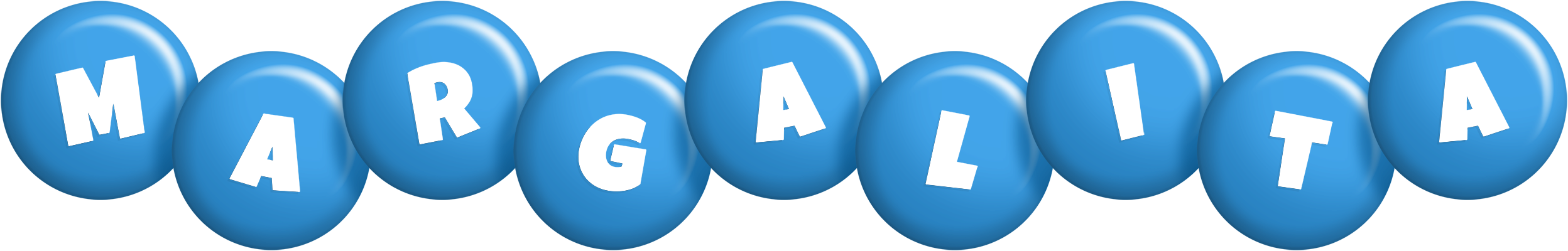 Margalita candy-blue logo