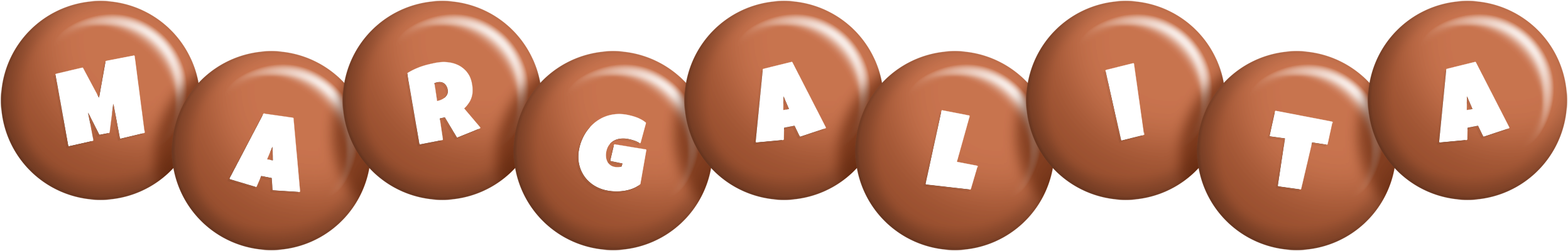 Margalita candy-brown logo