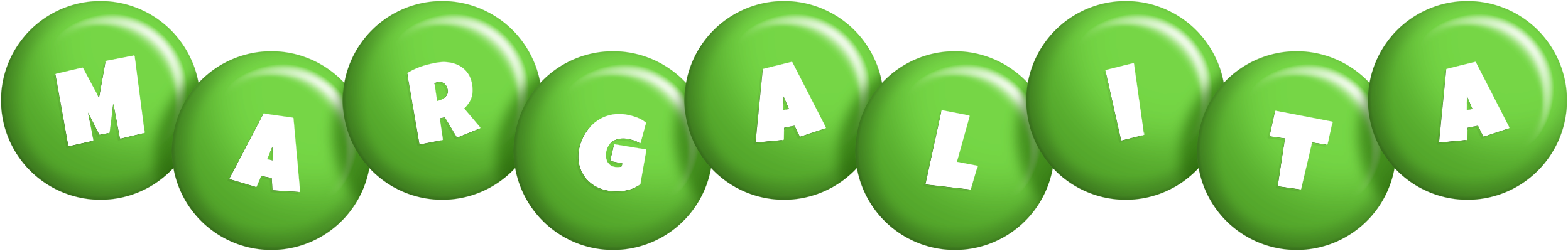 Margalita candy-green logo