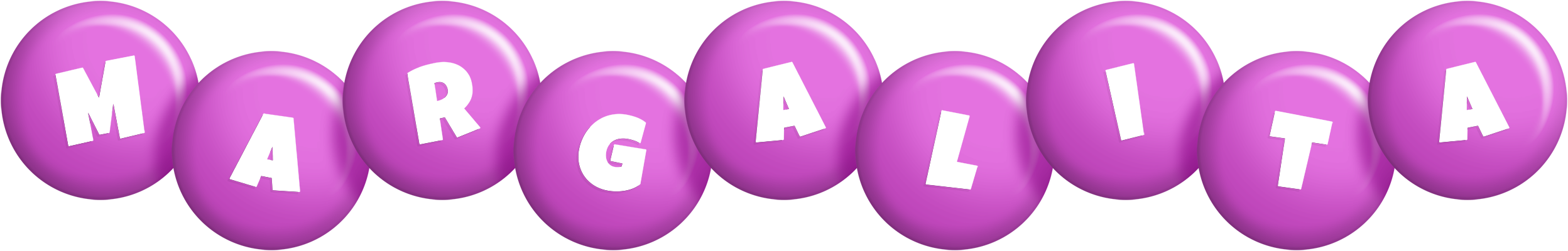Margalita candy-purple logo