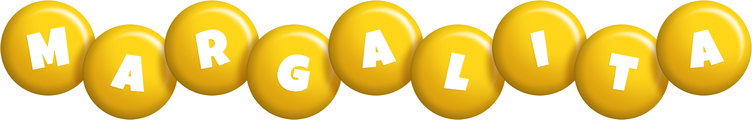 Margalita candy-yellow logo