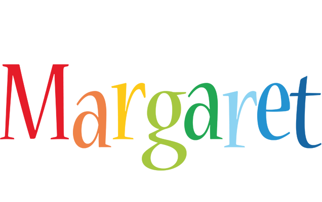 Margaret birthday logo