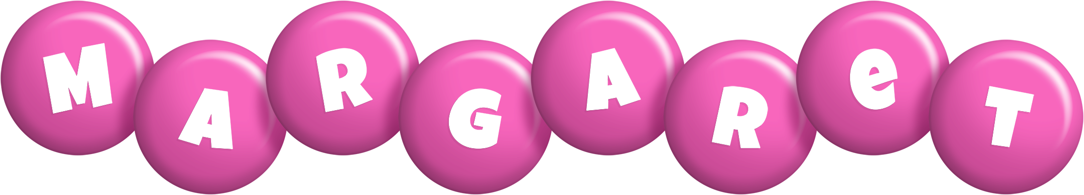 Margaret candy-pink logo