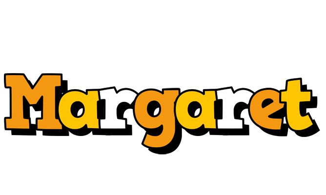 Margaret cartoon logo