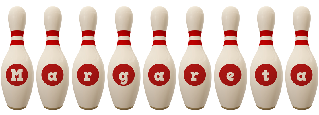Margareta bowling-pin logo