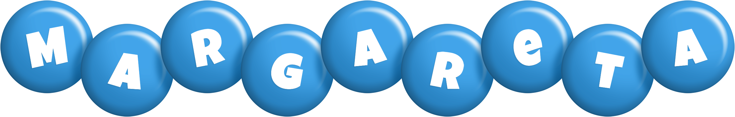 Margareta candy-blue logo