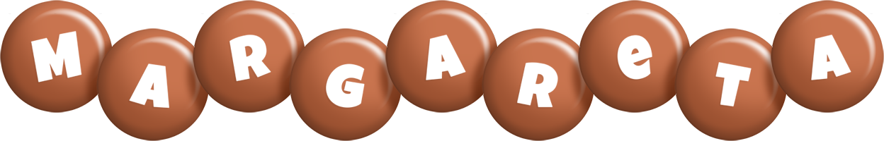 Margareta candy-brown logo