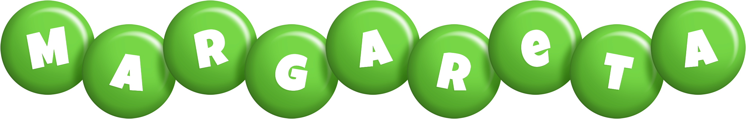 Margareta candy-green logo