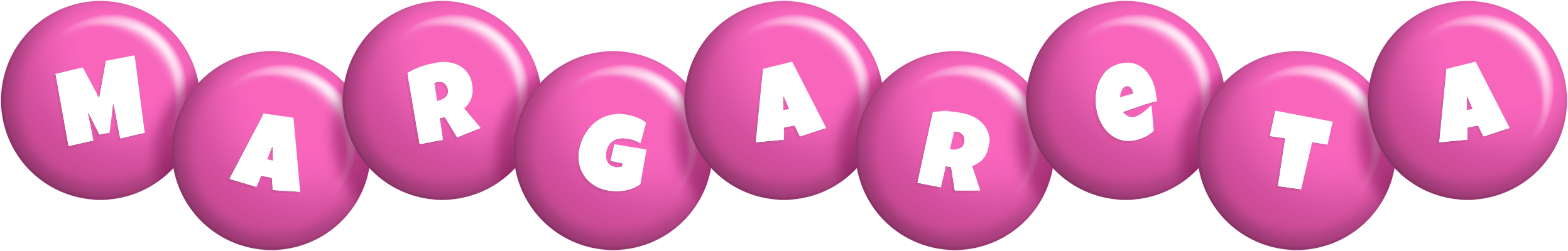 Margareta candy-pink logo