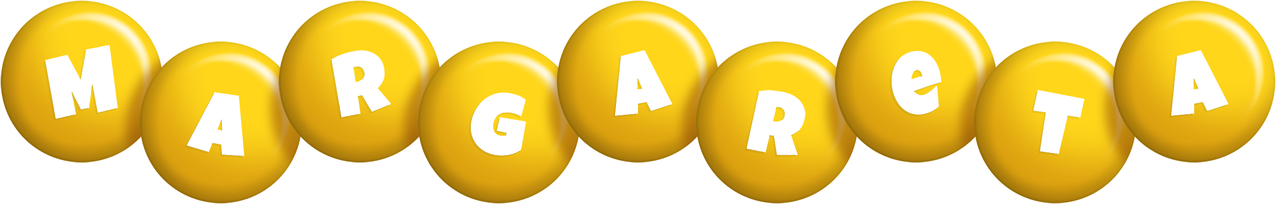 Margareta candy-yellow logo