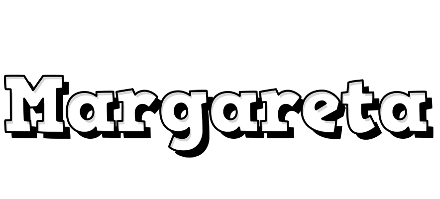 Margareta snowing logo