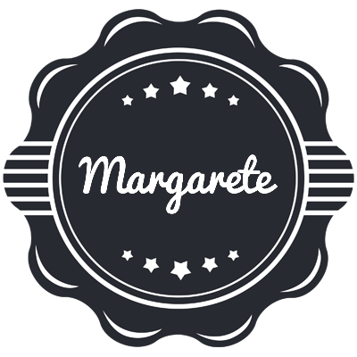 Margarete badge logo
