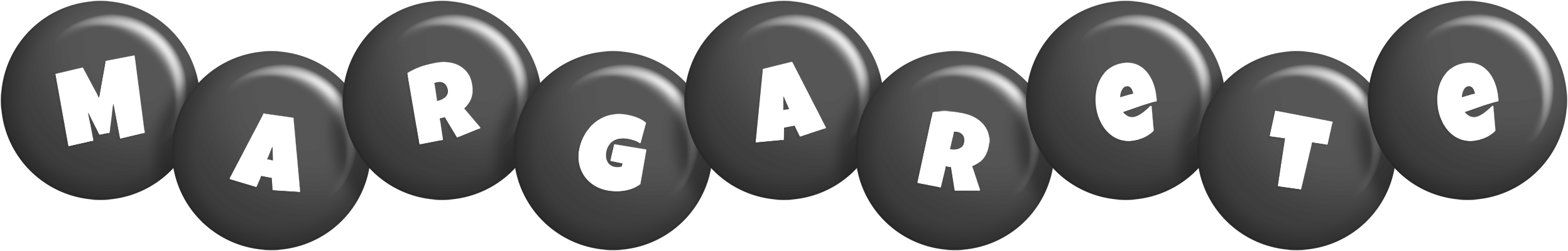 Margarete candy-black logo