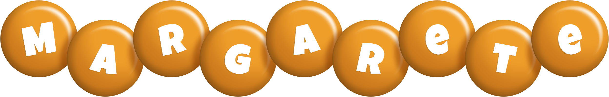Margarete candy-orange logo