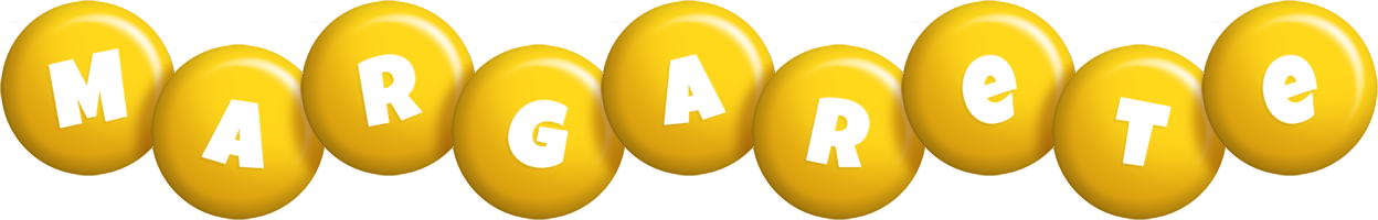 Margarete candy-yellow logo