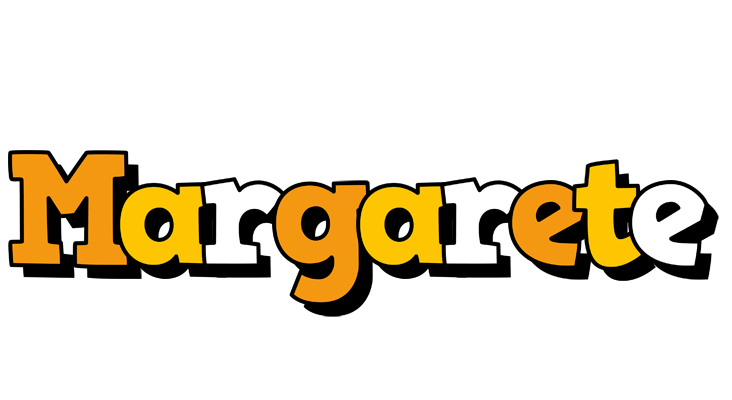 Margarete cartoon logo