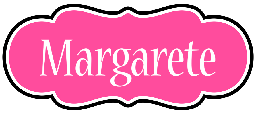 Margarete invitation logo
