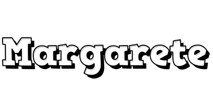 Margarete snowing logo