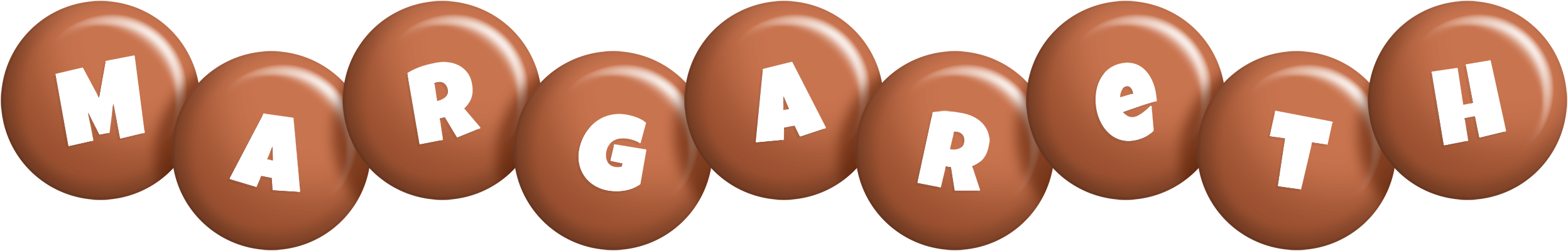 Margareth candy-brown logo