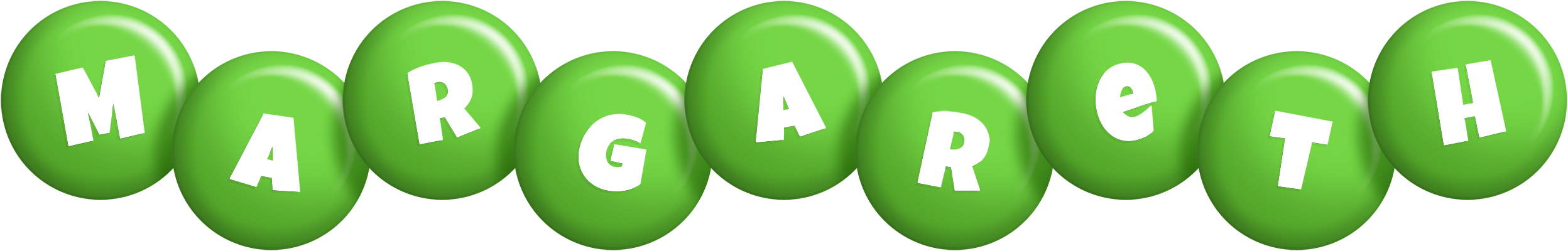 Margareth candy-green logo
